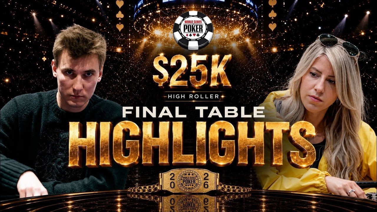 HIGHLIGHTS | $25,000 NLH High Roller | Final Table
