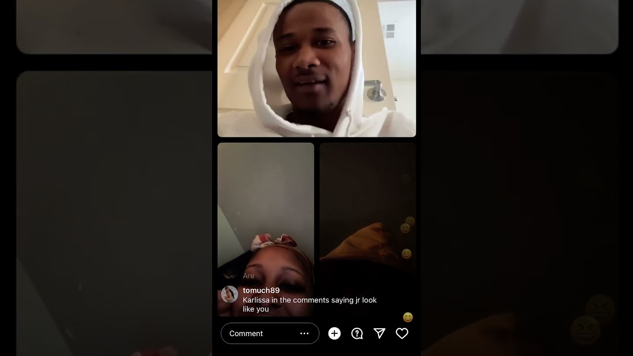 Blueface’s brother Dre says Chrisean SEDUCED him 1st + gets roasted by fans on Instagram Live
