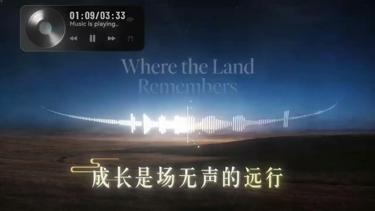 歌曲示范《成长是场无声的远行》。在这场名为“成长”的无声远行中到底经历了什么？那种彻底失去归路的孤独感无法形容，亲历者才懂：这是一场对自我的极限放逐