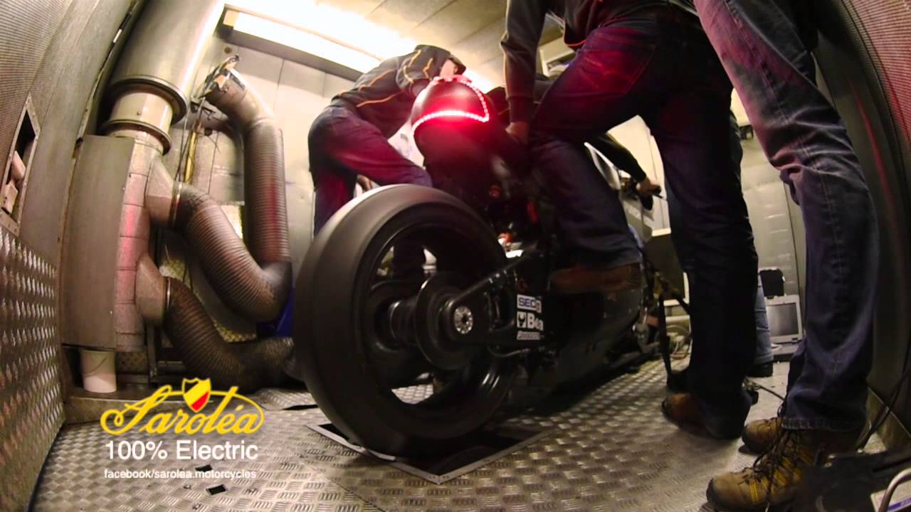 Sarolea Dyno Run on Isle of Man #TTzero