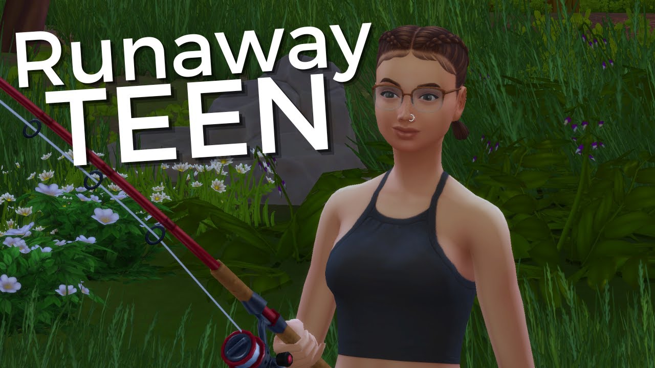 RUNAWAY! || The Sims 4: Runaway Teen Challenge 1