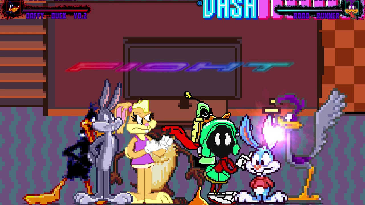 Mugen Request Looney Tunes 4v4 Party