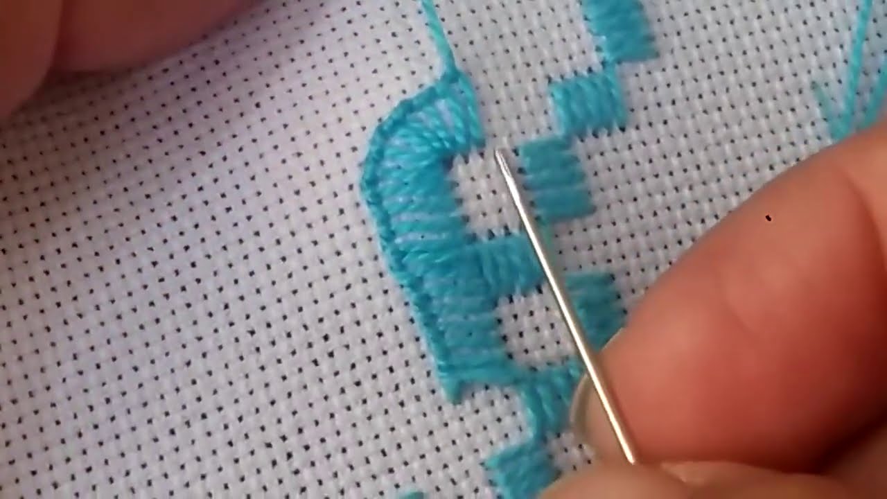 Bordado Hardanger Para Principiantes Proyecto 1 - Parte 6