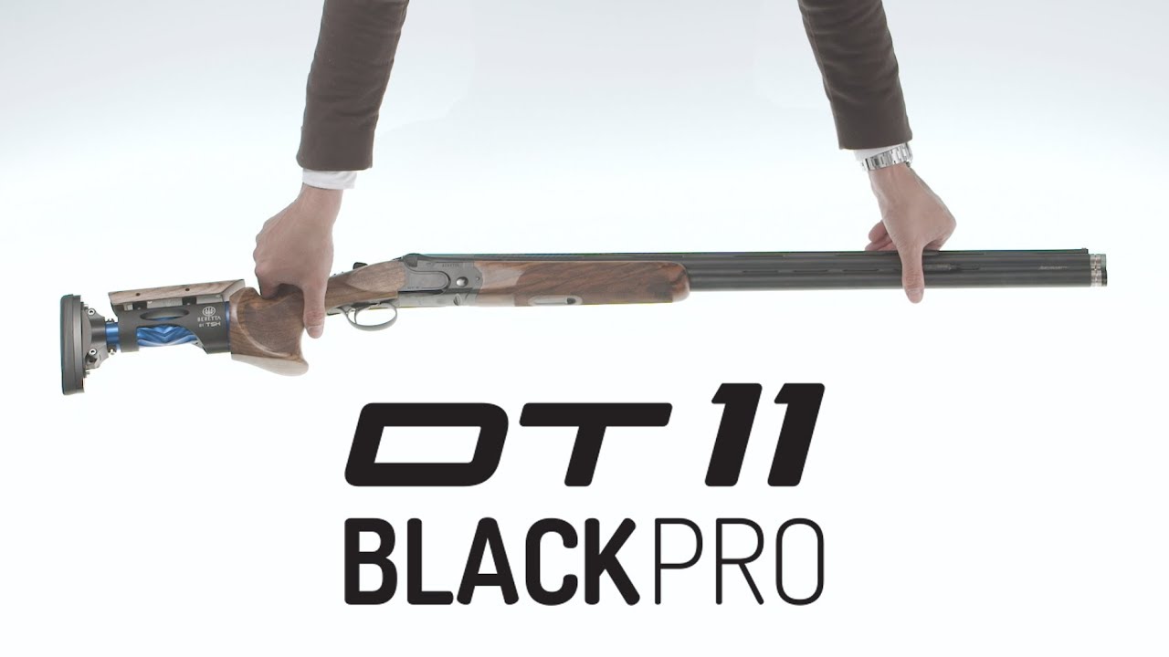 Beretta DT11 Black PRO Competition Shotgun with TSK Fully Adjustable Stock