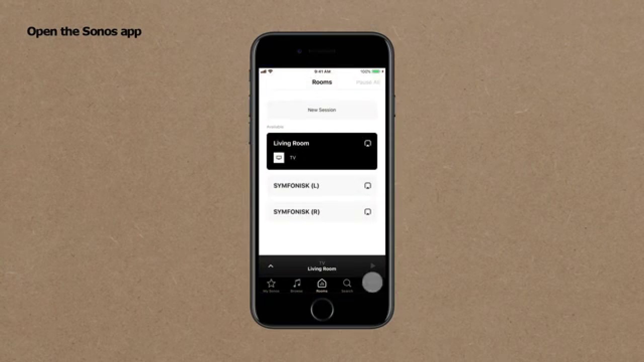How to set up a Sonos home theater system with SYMFONISK