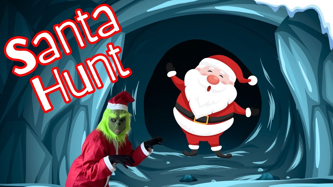 We're Going on a Santa Hunt! | Grinch Hunt | Nursery Rhymes | Educational Videos for Children