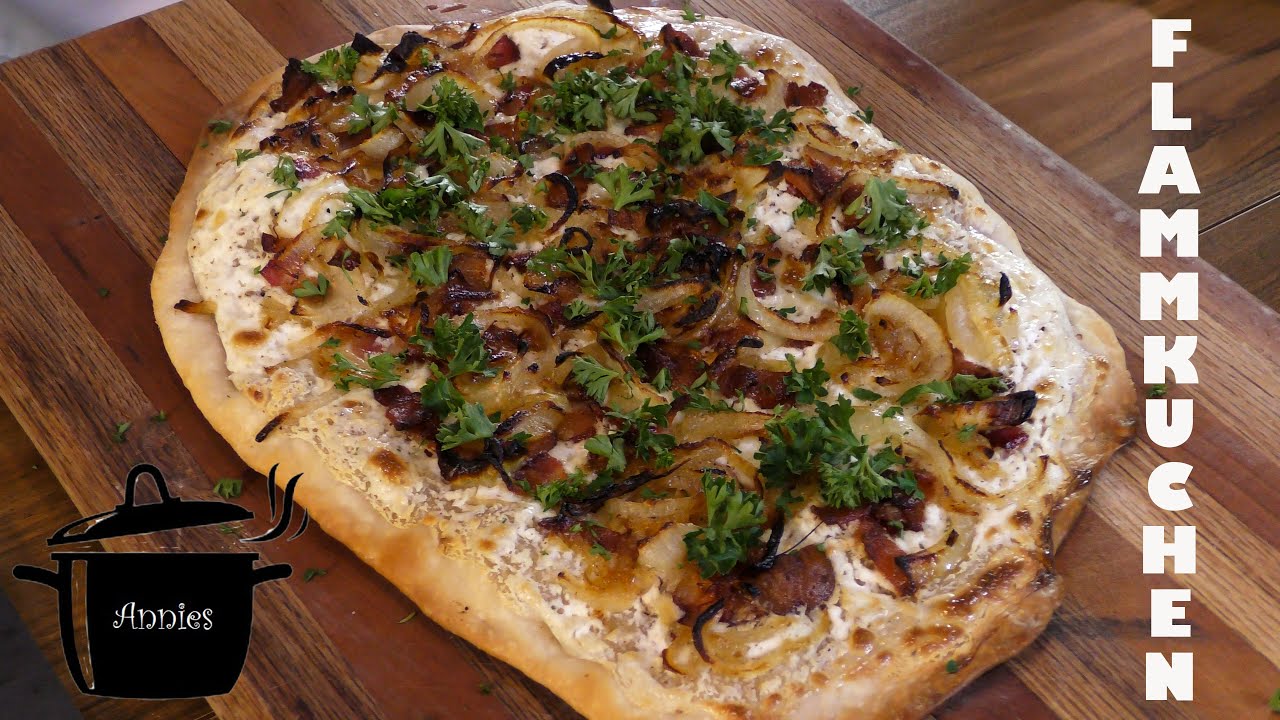 ФРИТЮРНИЦА Немецкая пицца #flammkuchen