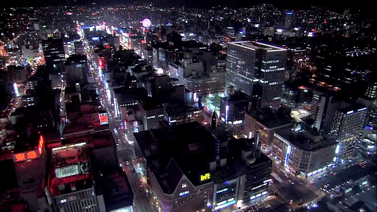 Night View in Hokkaido