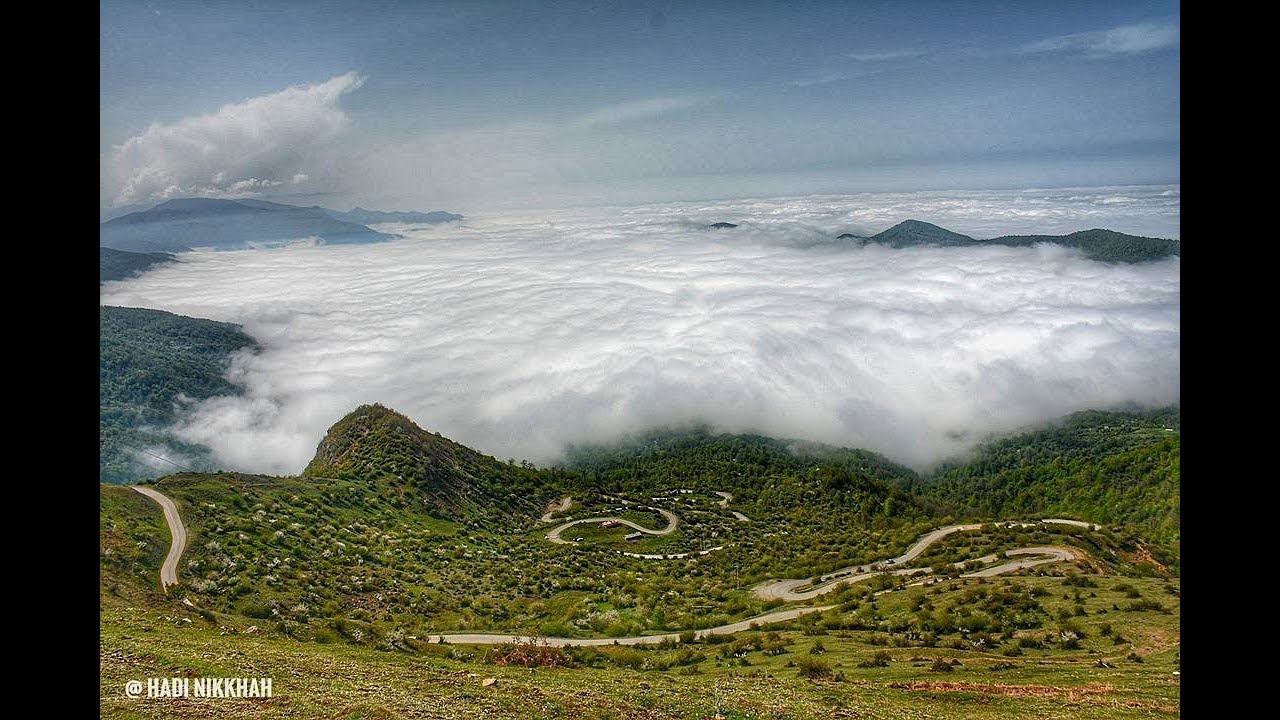 جاده فیلبند به سنگچال ، مازندران  Filband Road, Mazandaran Province