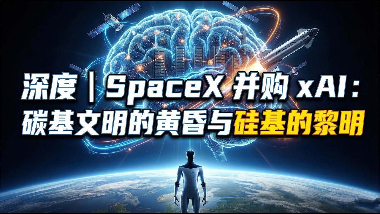 碳基文明的谢幕：深度拆解 SpaceX + xAI 的&ldquo;硅基生命体&rdquo;蓝图