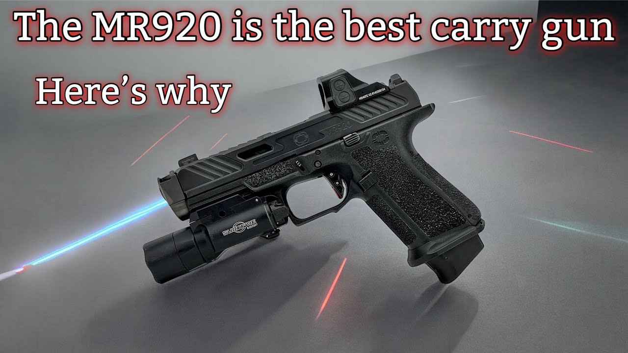 Desk Pop: Shadow Systems MR920 Elite: it has no equal.