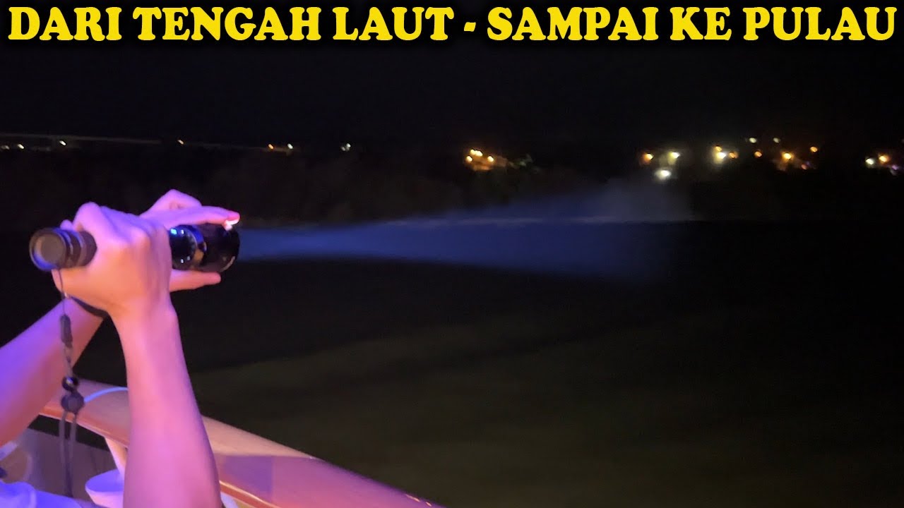 CAHAYA SENTER KU BISA TEMBUS SAMPAI PULAU ‼️ #SalamSatuJangkar