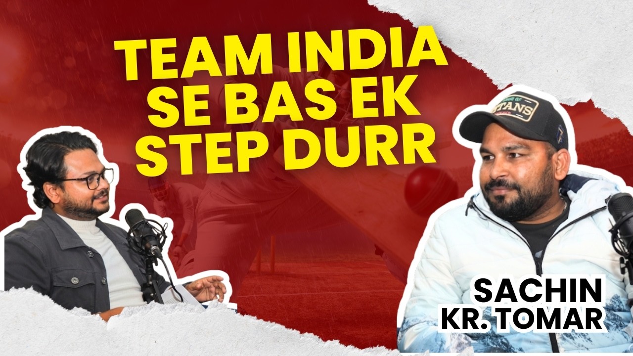 From Player to Cricket Academy Founder & League Organizer | Sachin Kumar Tomar Exclusive Podcast