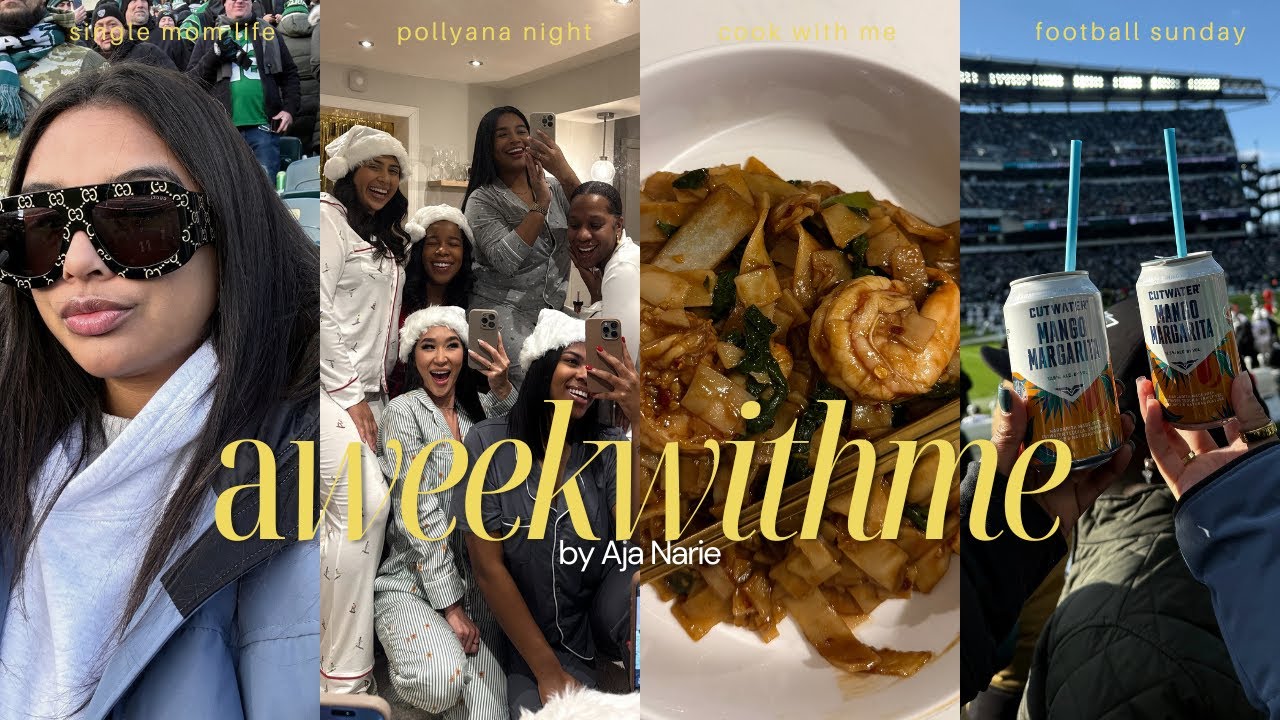 sundaze ✨ | a weekly vlog.. nail tutorial, single mom rant, pollyanna, cook w/ me, eagles game etc!