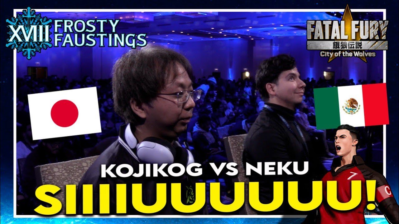 México con CRISTIANO RONALDO son un HURACÁN en Fatal Fury COTW | NEKU VS KOJIKOG | FROSTY FAUSTINGS