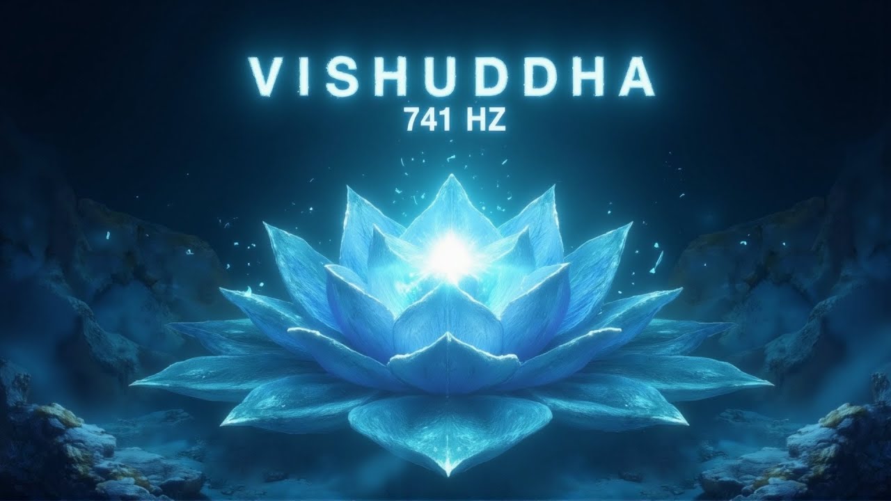 🔵 Vishuddha – Echoes of Expression | 741 Hz Throat Chakra Psybient Mix