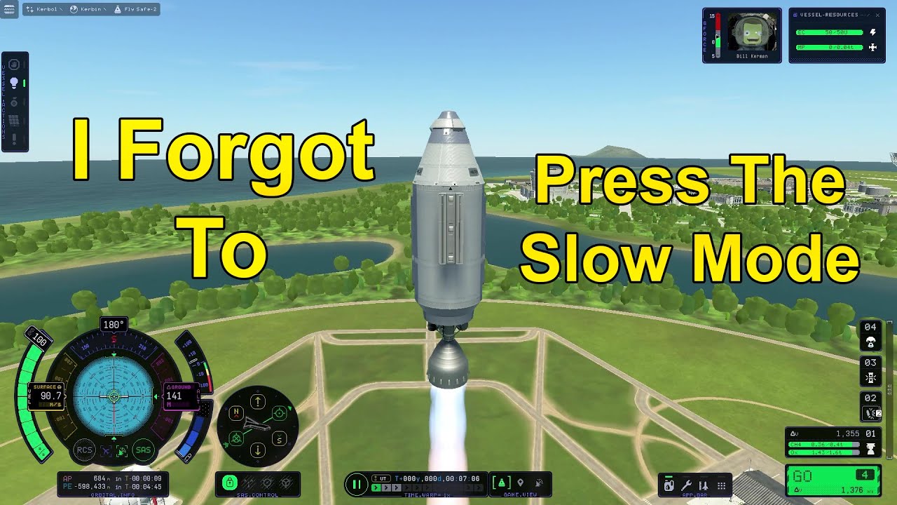 I Forgot To Press The Slow Button in KSP 2