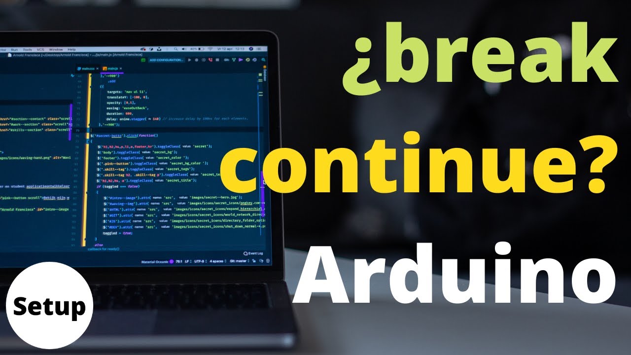 Instrucciones Break y Continue en Arduino