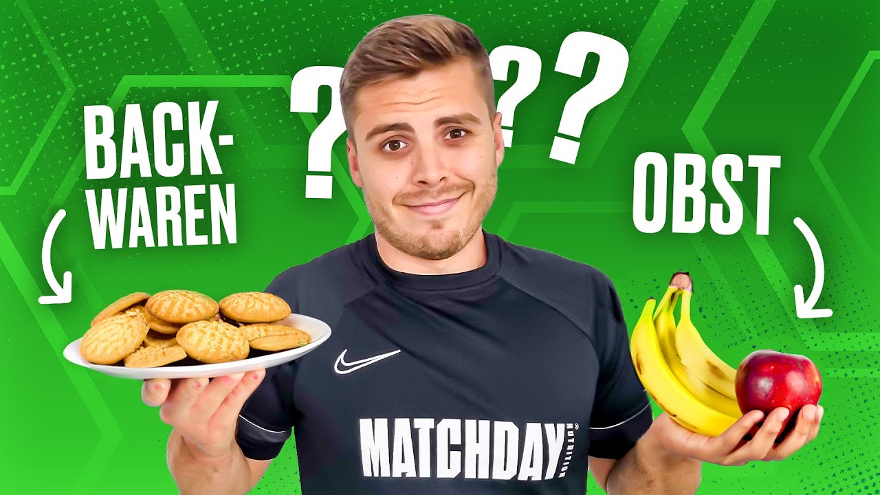 Welcher Snack hilft mir für mehr Energie beim Training oder Spiel? @matchdaynutrition verrät es Dir!