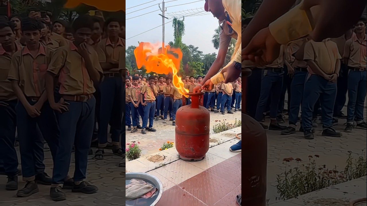 Gas Cylinder Fire Control