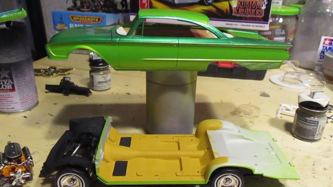 Plastic Models - 1/25 AMT 1960 Ford Starliner - Work In Progres #2