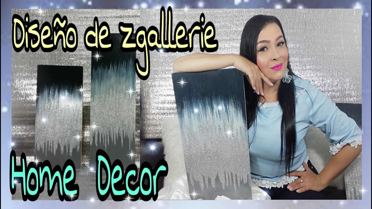 COMO PINTAR CUADROS GLAMUROSOS DISEÑO DE Z GALLERIE