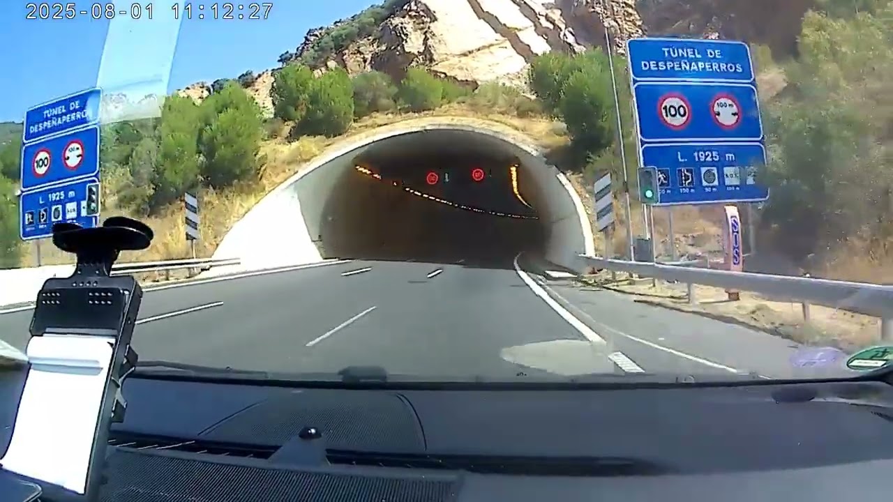 Vakantie 2025 vrijdag 1 augustus La Carlota – La Cabrera (Despeñaperros-pas en rondweg van Madrid)