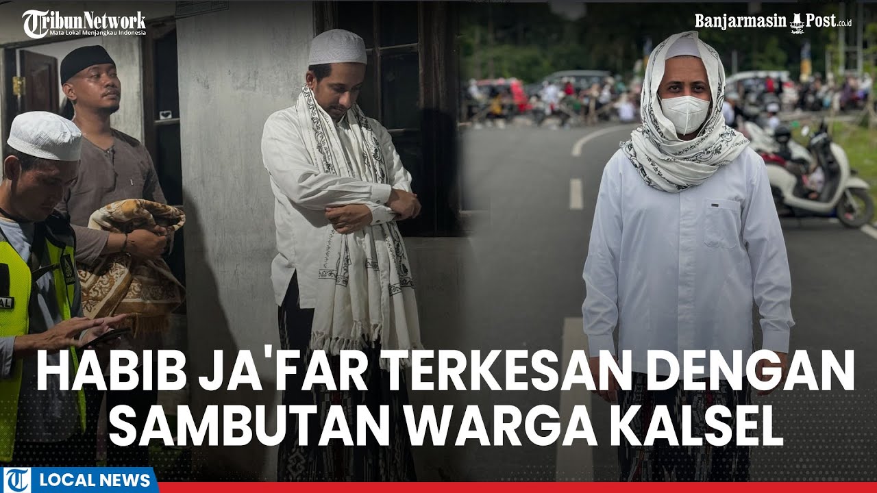 Habib Ja'far Terkesan Haul Guru Sekumpul Dihadiri 4,1 Juta Orang, Kagum dengan Sambutan Warga Kalsel