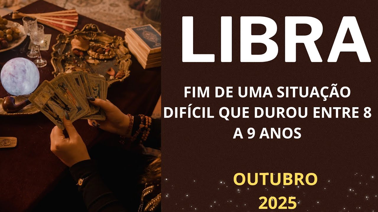 ♎️😮LIBRA FIM DE UMA FASE DIFÍCIL QUE DUROU ENTRE 8 A 9 ANOS