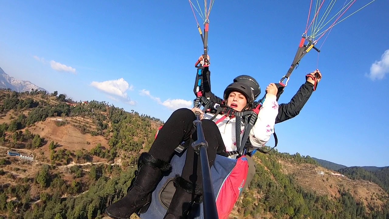 land kara do bhaiya #funny#paragliding #video#india