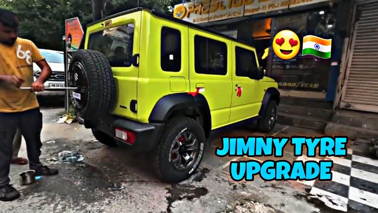 Got new tyres for JIMNY | Apollo Apterra AT2 | 225/70 r15
