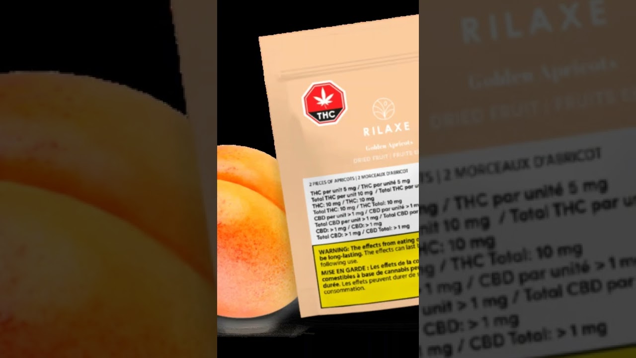 Rilaxe Cannabis Infused Dried Fruit BC Canada 🇨🇦