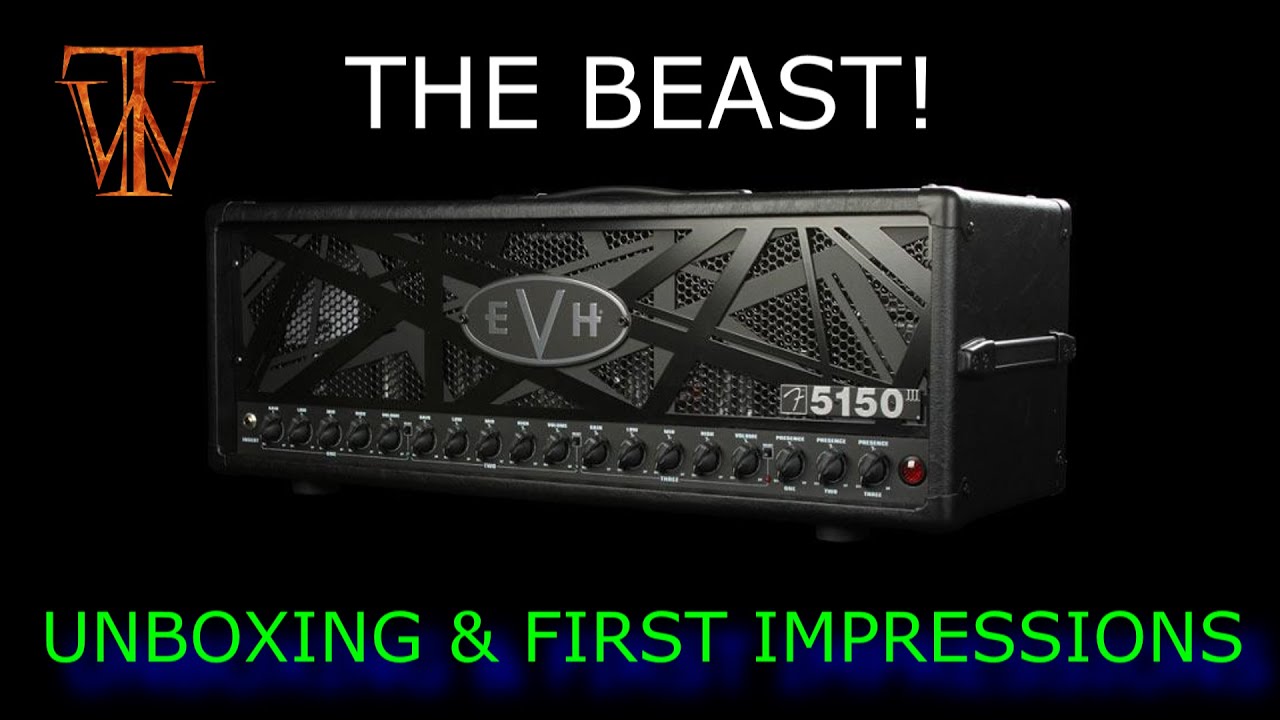 EVH Stealth 100 Unboxing & First Impressions