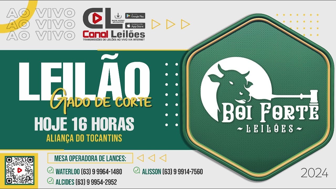Canalleiloes.com | 🔝 LEIL&Atilde;O ESPECIAL GADO DE CORTE BOI FORTE LEIL&Otilde;ES ALIAN&Ccedil;A TOCANTINS-TO 📌