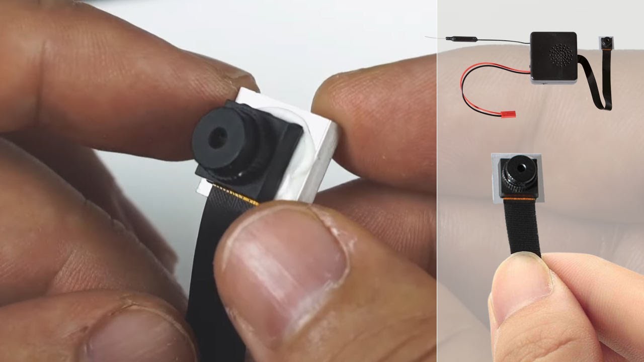 Mini caméra wifi 2 Mpx MCF-1080.W Somikon [PEARLTV.FR]