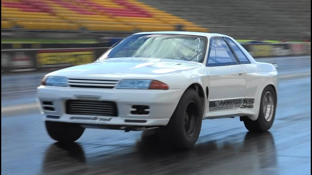 WORLDS FASTEST R32 GT-R SKYLINE MAATOUKS RACING 6.93 @ 203 MPH ON 275 RADIALS