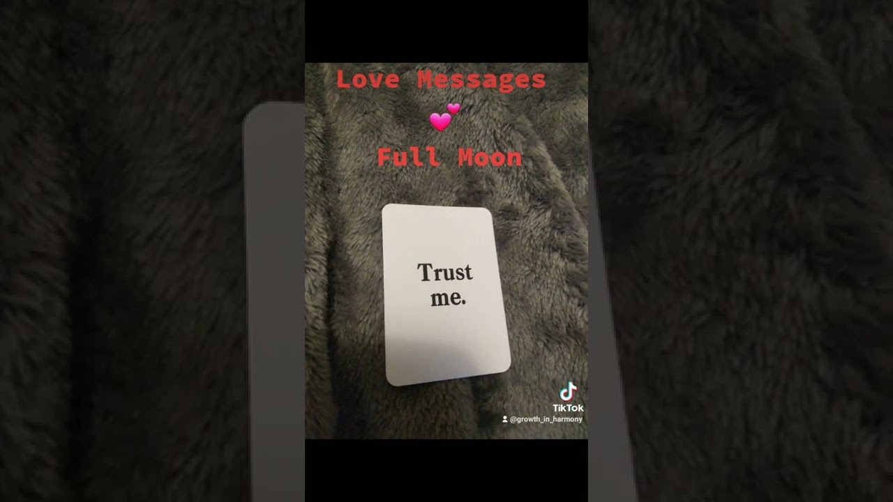 Love Reading 💕 Full Moon
