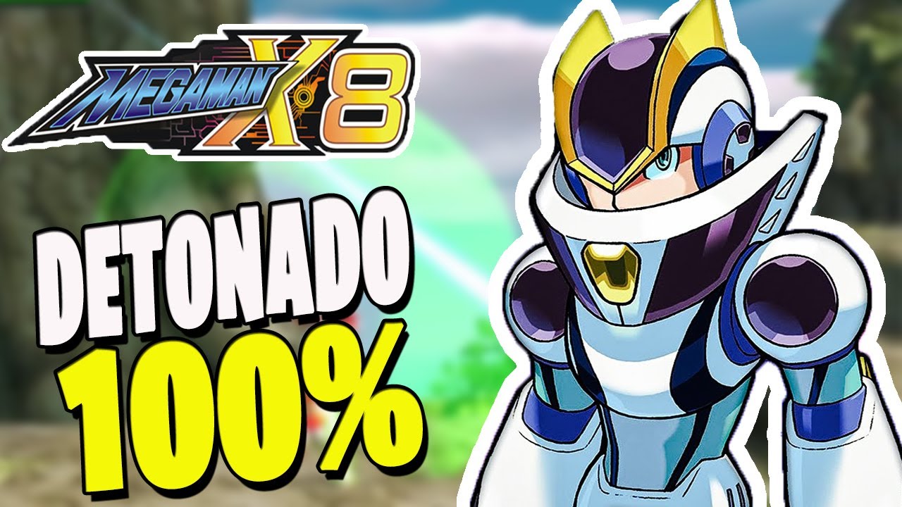 Megaman X8 - DETONADO 100% - TODOS os COLETÁVEIS e RARE METALS