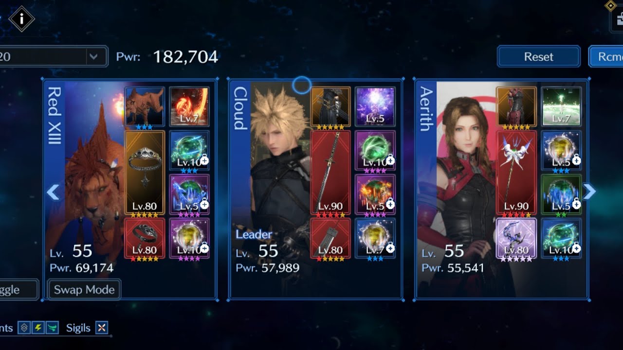 [Final Fantasy 7: Ever Crisis] - [F2P] Tower of Cetra - Floor B65