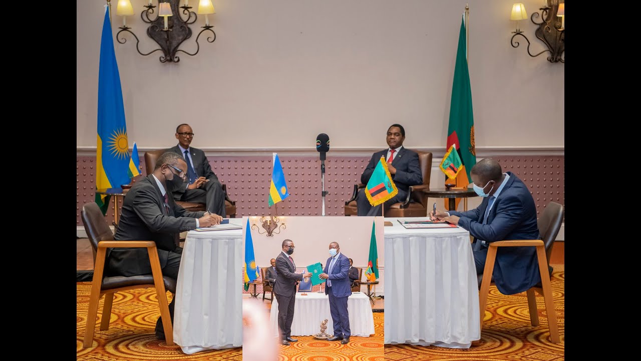 Amahirwe abaturage ba Zambia n'u Rwanda bazakura mu masezerano y'ubufatanye bw'ibihugu byombi?