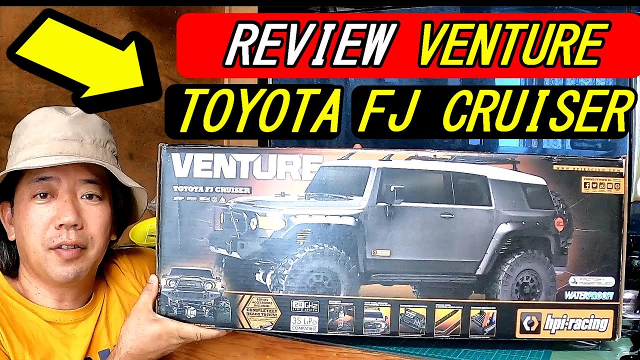 HPI VENTURE TOYOTA FJ CRUISER REVIEW AND TEST