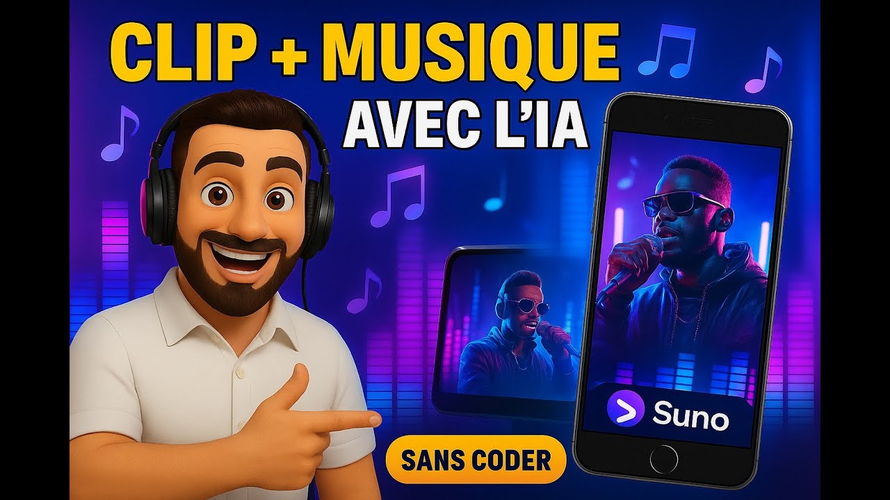 Rap Darija m3a l&rsquo;IA : track + clip 100% g&eacute;n&eacute;r&eacute;s 💥 راب بالدارجة مع الذكاء الاصطناعي: تراك + كليب %100