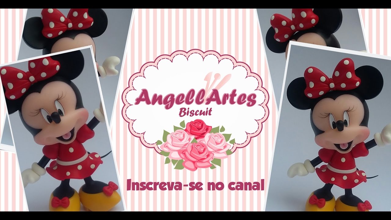 MINNIE Para Mini Topo Biscuit - AngellArtes