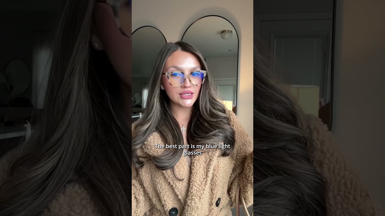 Bella XS Cream Tortoise Blue Light Glasses | DIFF Eyewear 🤓