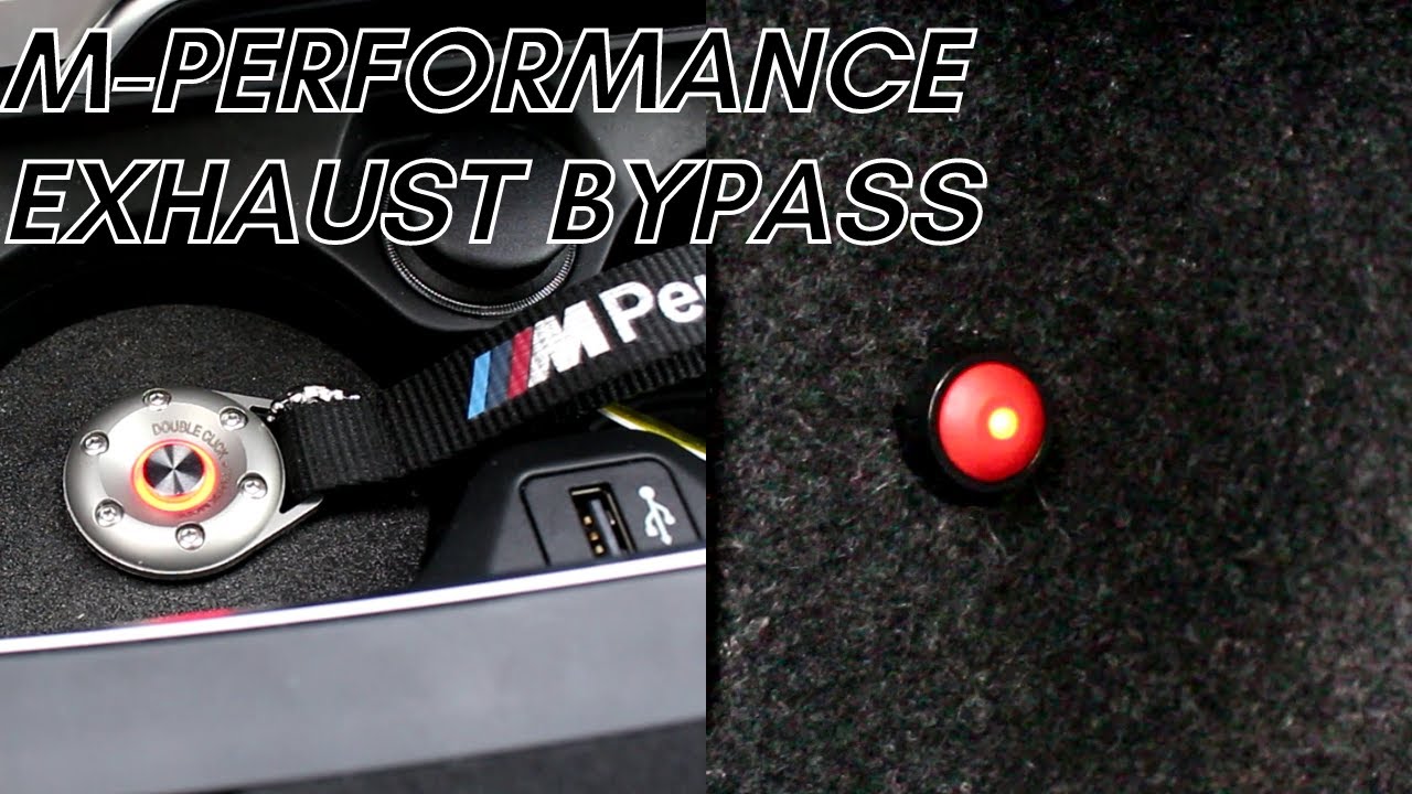 BMW M2: M-Performance Exhaust Bypass (Red Button)