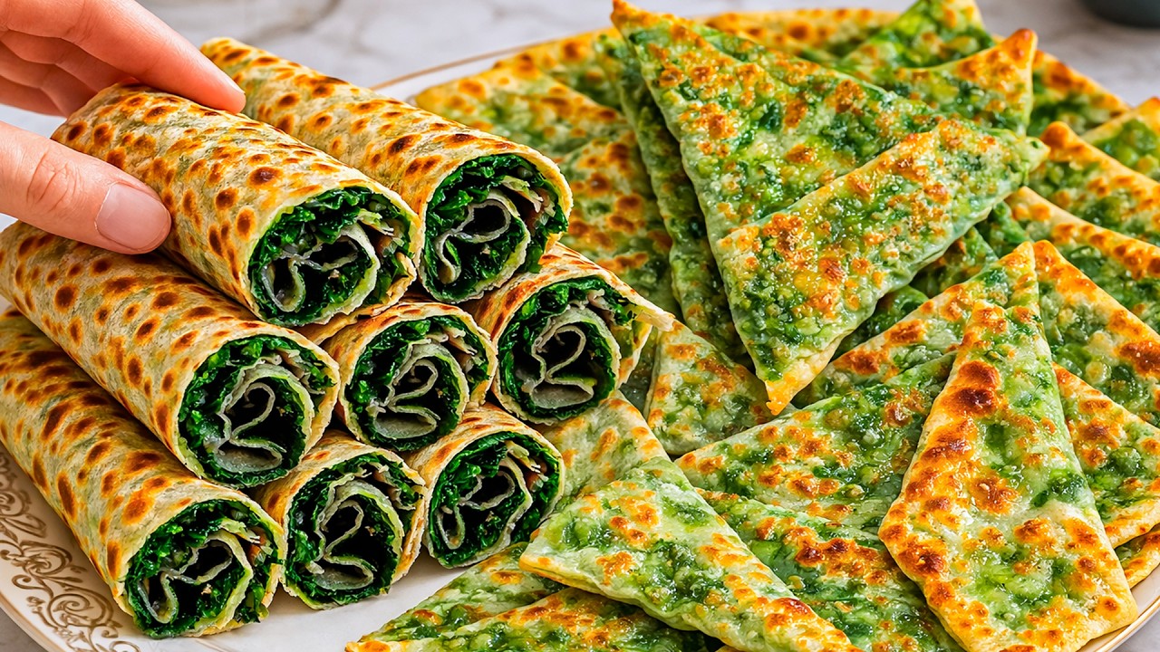 Bolani afgano que tienes que probar en Ramad&aacute;n &mdash; S&Uacute;PER DELICIOSO, f&aacute;cil, econ&oacute;mico y saludable.  😍🥬