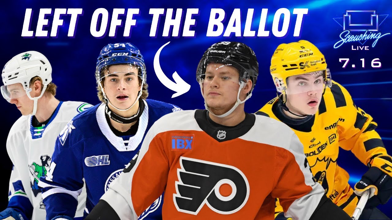 Why Scouch Left Michkov Off His Calder Ballot + Reacting to Pronman & Cosentino&rsquo;s Draft Rankings