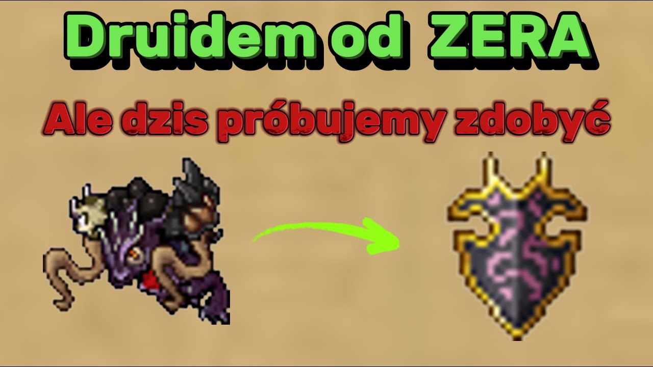 [Tibia] Normalnie DRUID od ZERA, Dzisiaj jednak probojemy zdobyc SoC