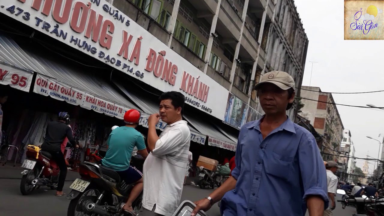 Sài Gòn Sáng Trên Đường Trần Hưng Đạo Thương Xá Đồng Khánh