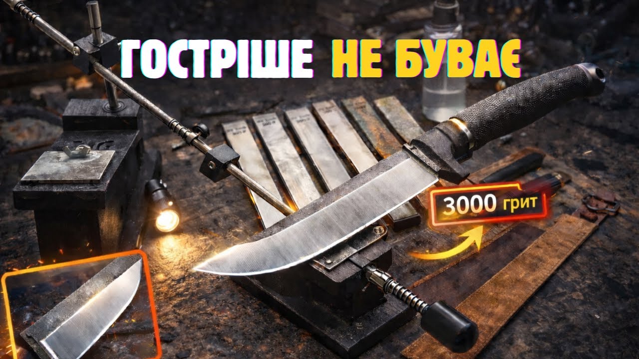 ІНСТРУМЕНТ ПО ЗБЕРЕЖЕННЮ ВАШИХ НОЖІВ
